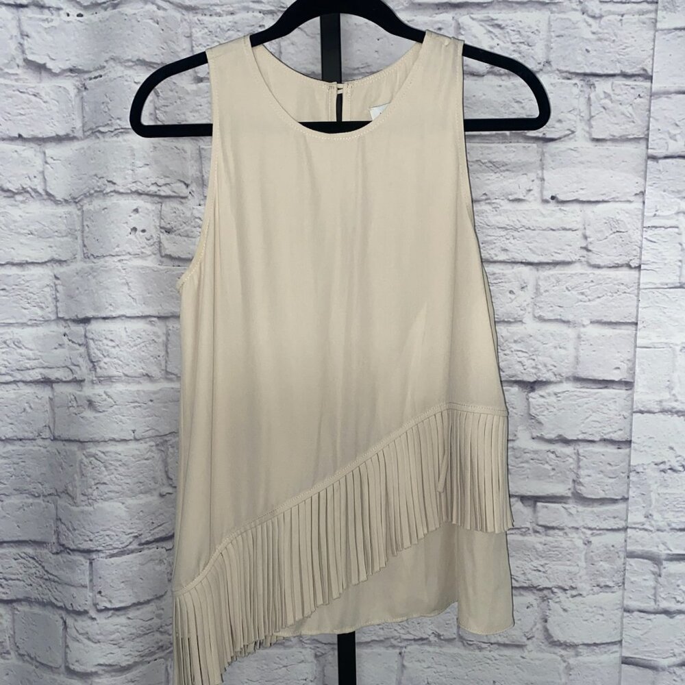 Joseph Ridkoff Fringe Blouse